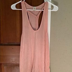 Peach Free People tank